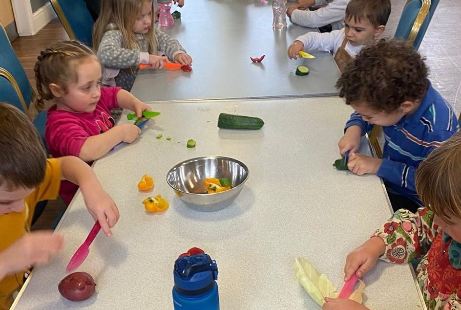 learning fruits and veges